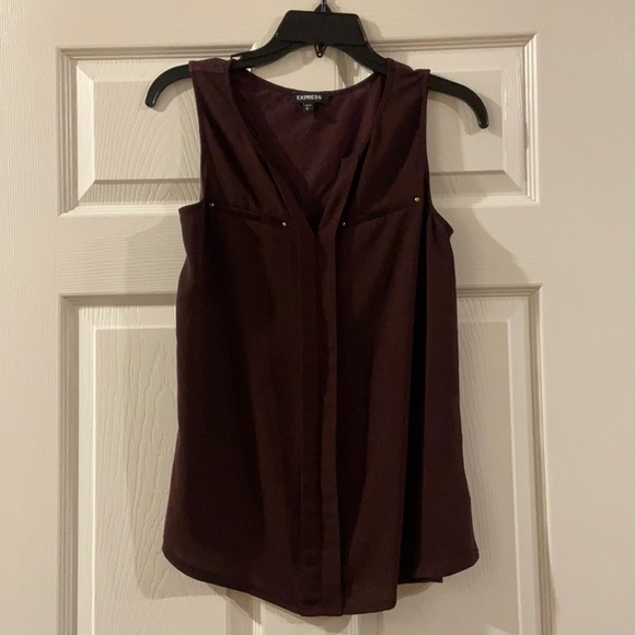 Express Deep purple top - Picture 1 of 3